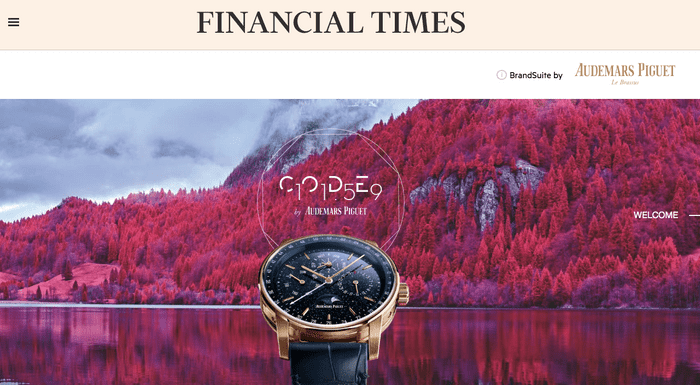 Financial Times — Audemars Piguet